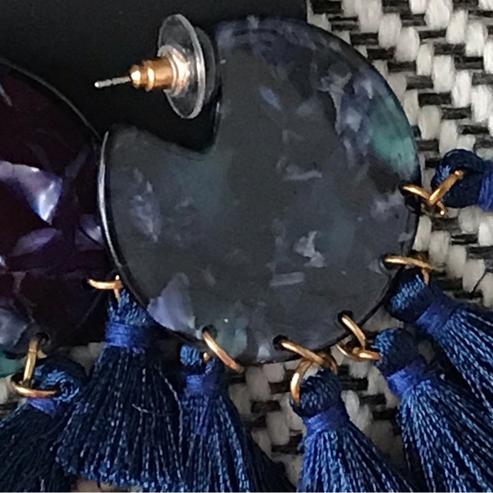 NOIR Jewelry Blue Earrings